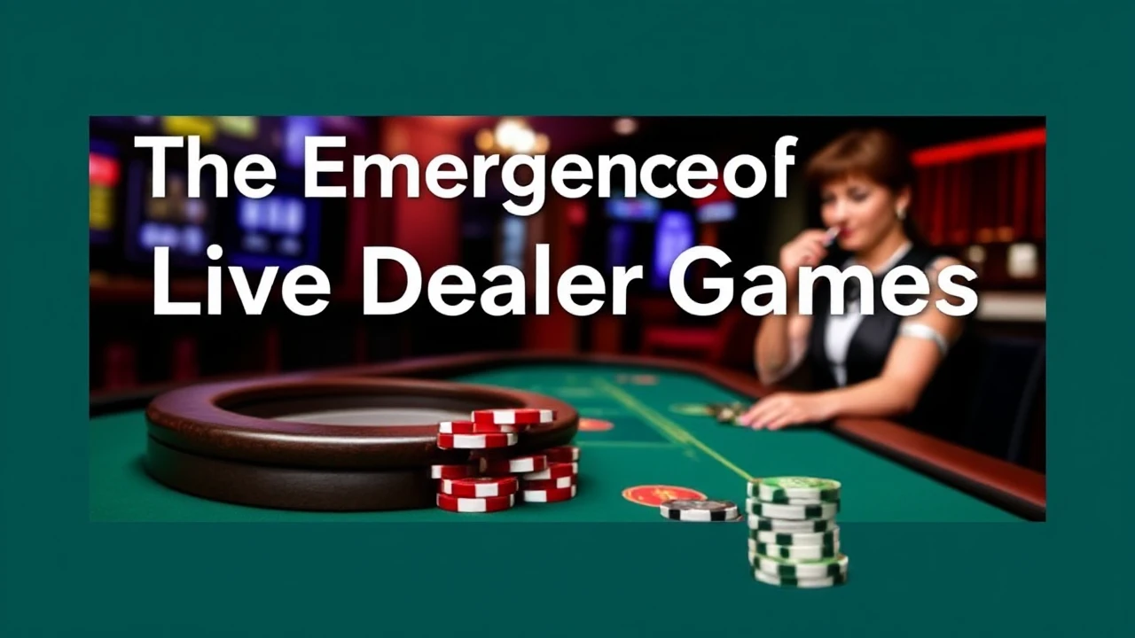 The Emergence of Live Dealer Games in Online Casinos